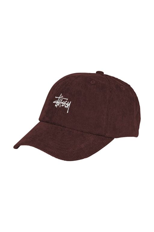 Stussy Mens Graffiti Cord Low Pro Hats Red - XFMNB2168